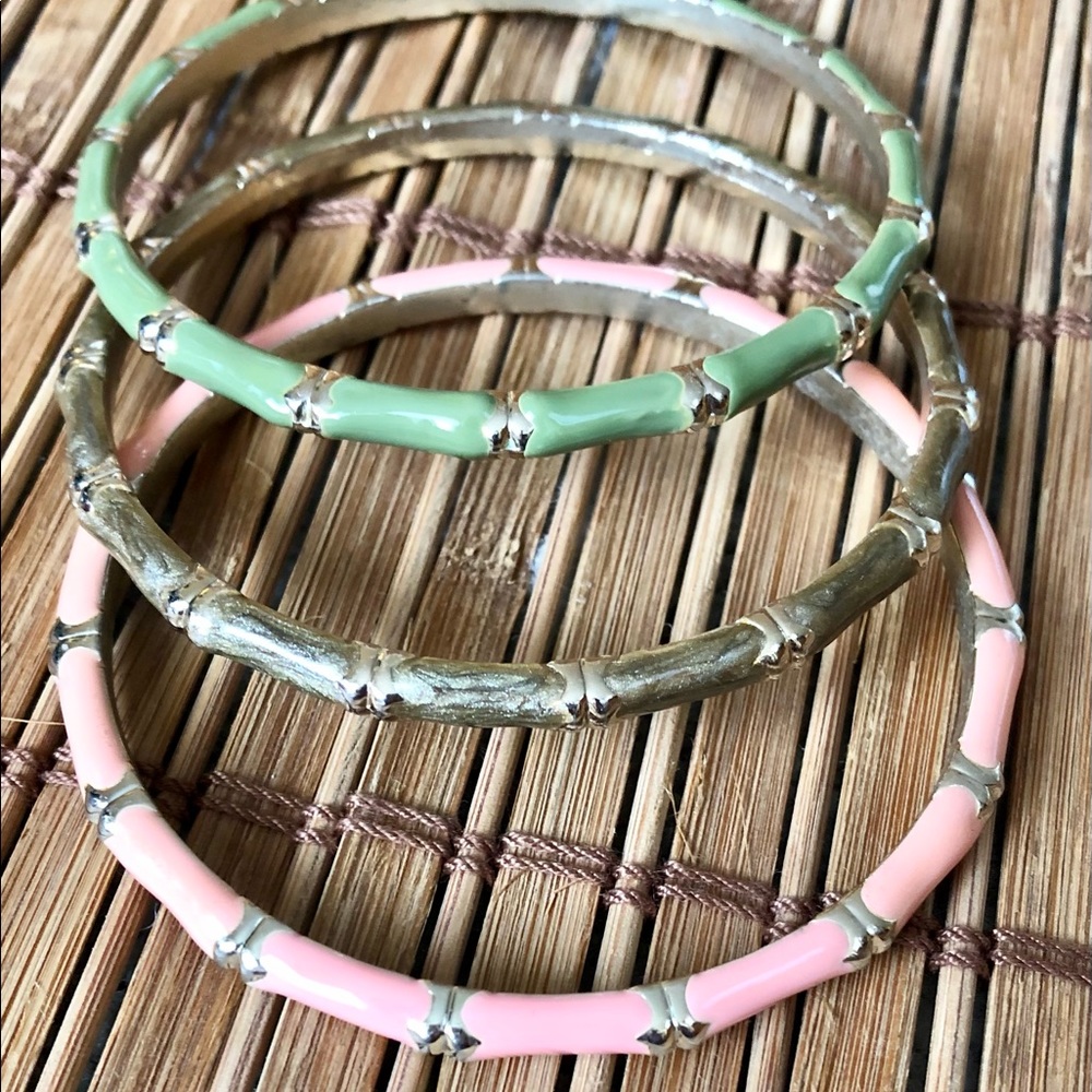 3 bangle bracelets! Wear together or separate!
